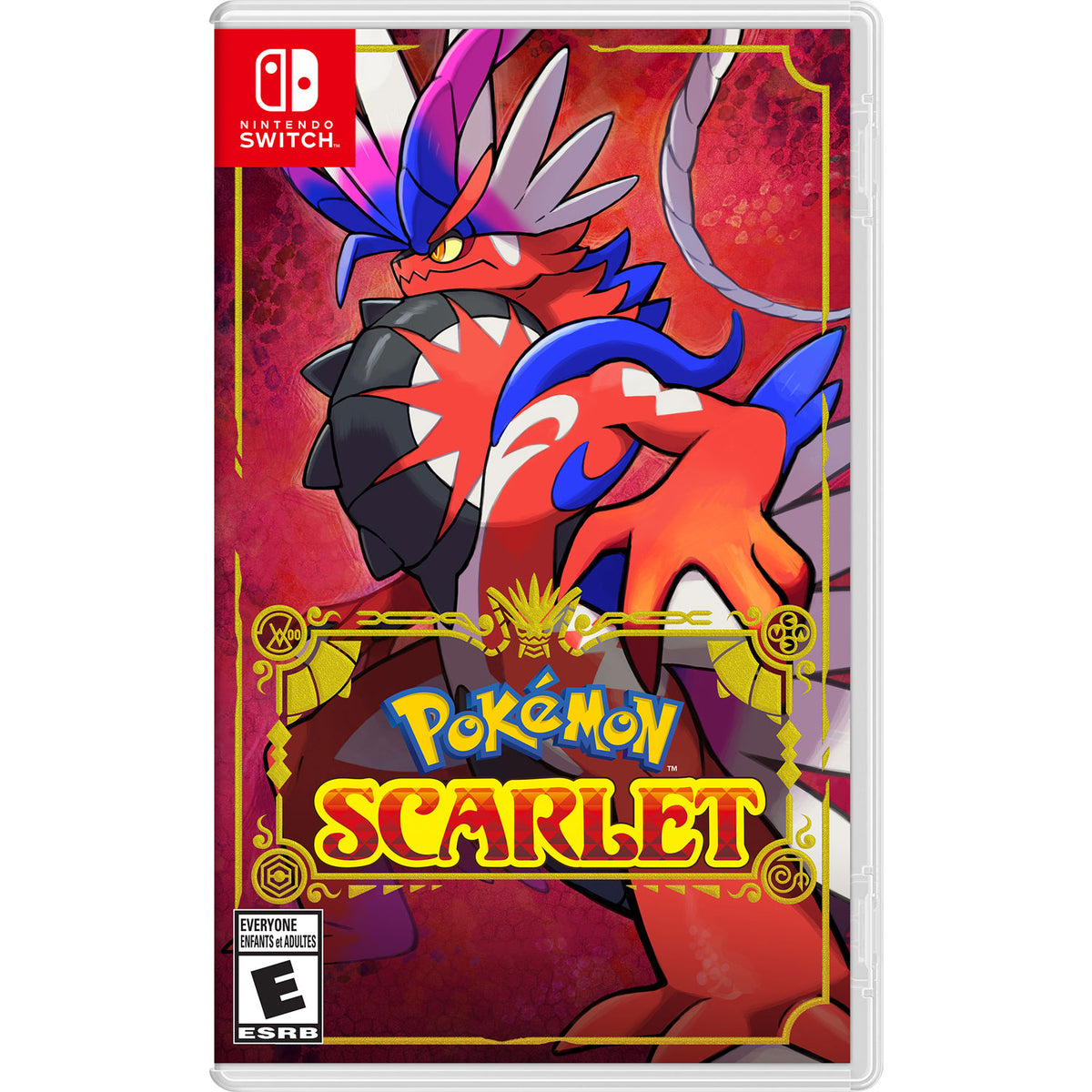 Pokémon Scarlet (Nintendo Switch) – utan omslag
