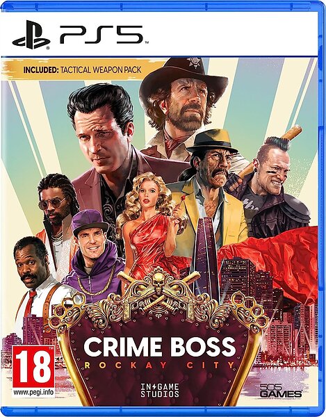 Crime Boss Rockay City PS5-fodral
