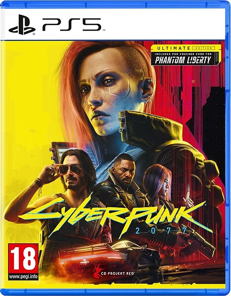 Cyberpunk 2077 Ultimate Edition PS5-fodral