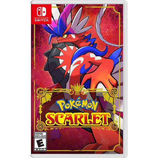 Pokémon Scarlet (Nintendo Switch) – utan omslag