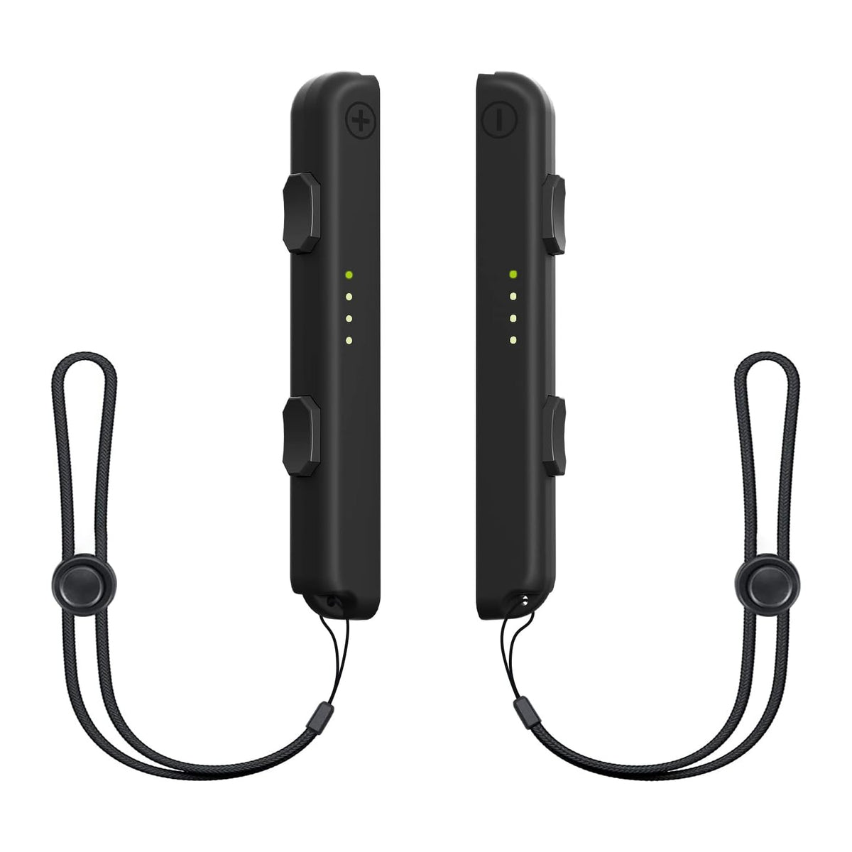 Svarta Joy-Con wrist straps till Nintendo Switch, tredjepart