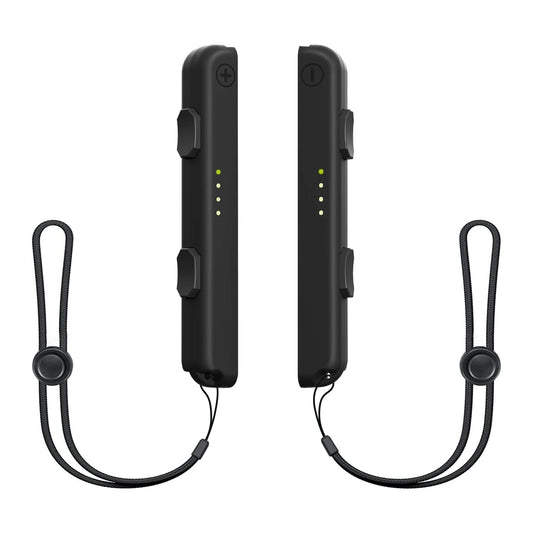 Svarta Joy-Con wrist straps till Nintendo Switch, tredjepart