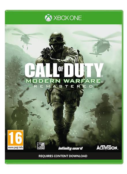 Call of Duty Modern Warfare Remastered Xbox-fodral