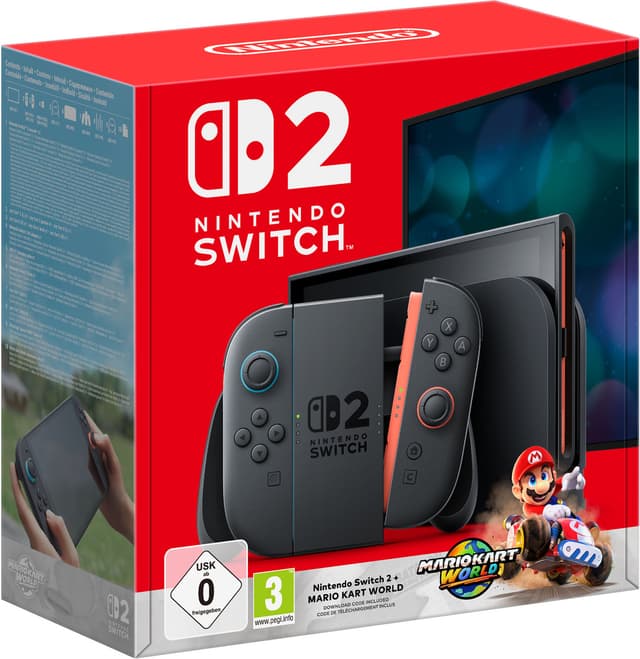 Nintendo Switch 2 inkl Mario Kart World Bundle